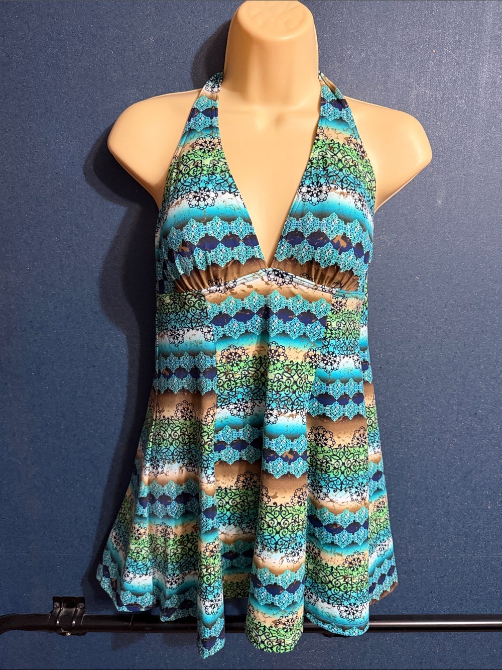 Super cute size small halter swim dress